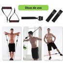 Kit Extensores Elásticos + Mini Bands