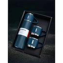 Kit Garrafa Térmica Vacuum Bottle Inox