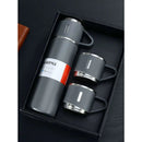 Kit Garrafa Térmica Vacuum Bottle Inox